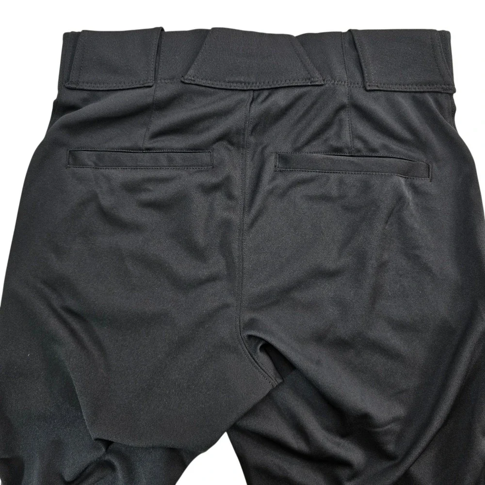 Nike Baseball Pants Mens Small Black Polyester Slim Fit FZ1369-010 Move To Zero